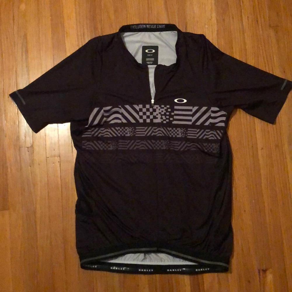 Oakley Core Fit Blackout Cycling Jersey